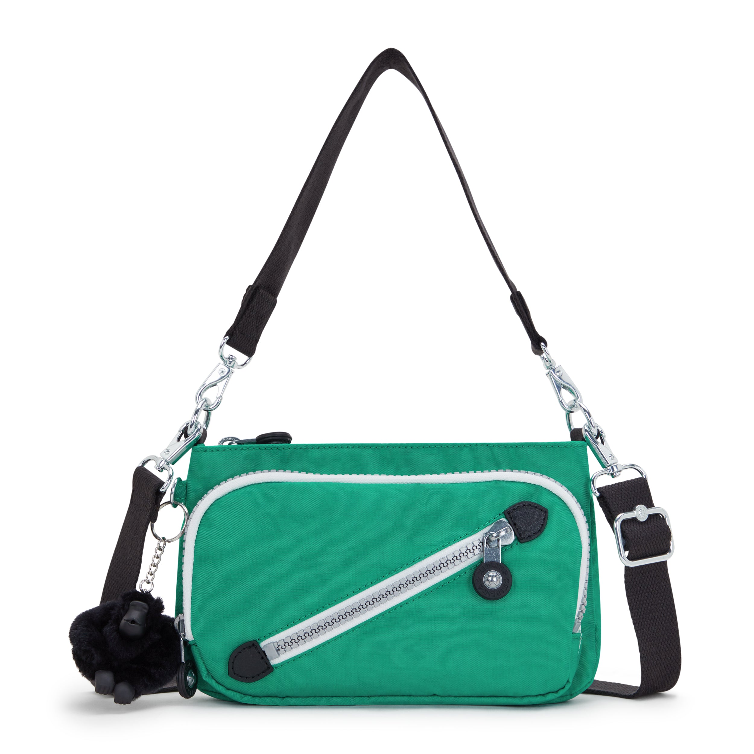 KIPLING-New Milos-Small shoulderbag (with removable strap)-Rapid Green-I4874-AG4