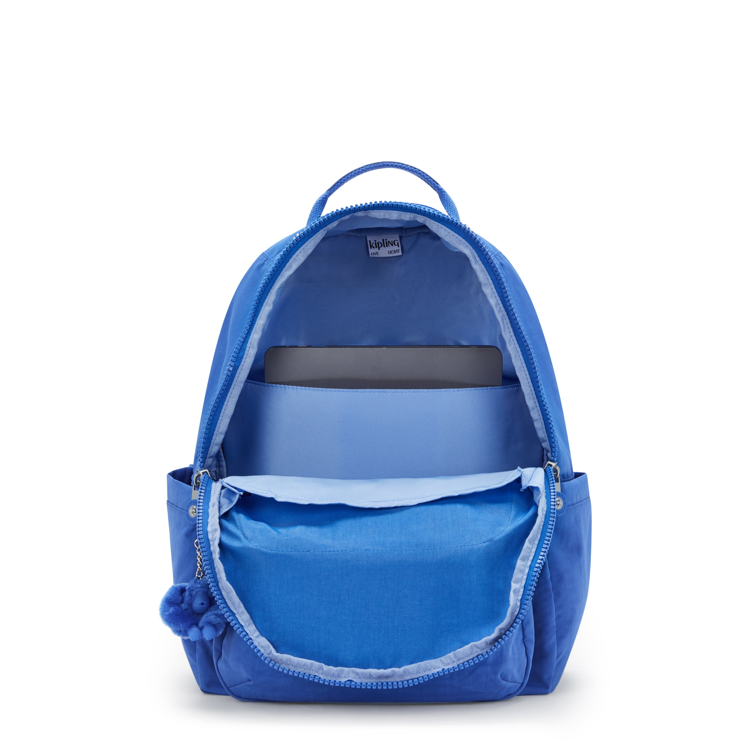 Kipling Seoul Havana Blue Large Backpack C2I5210-JC7