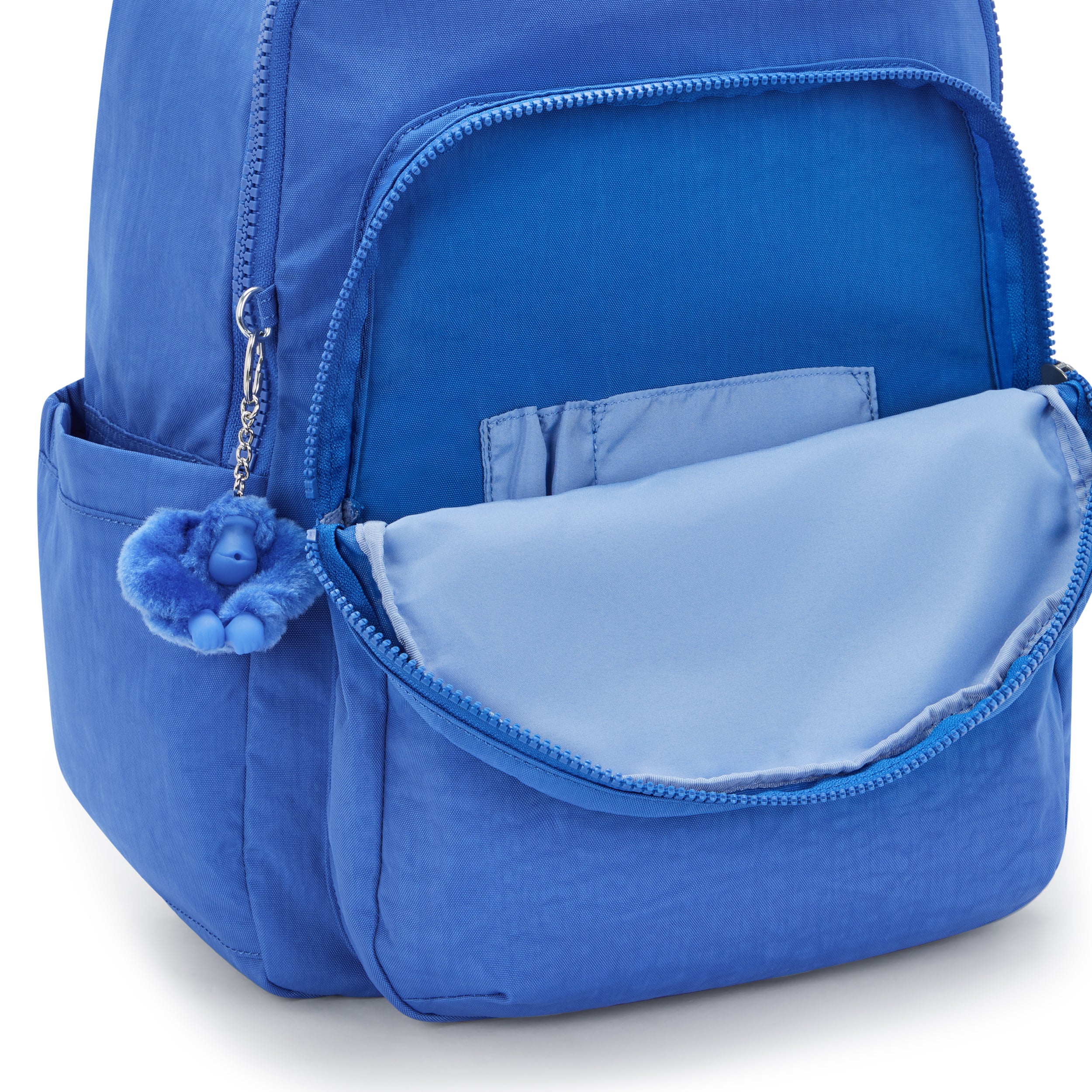 Kipling Seoul Havana Blue Large Backpack C2I5210-JC7