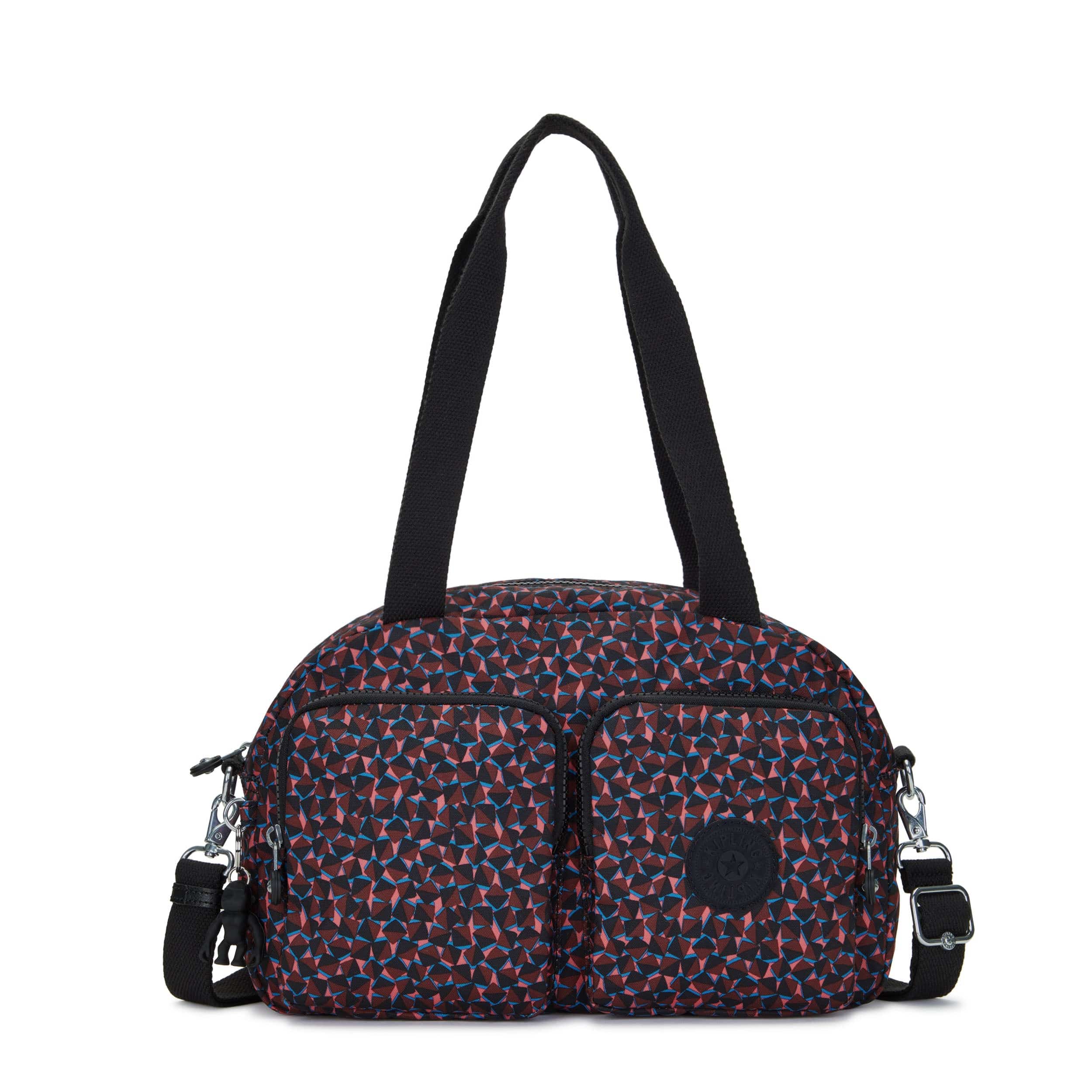 KIPLING-Cool Defea-Medium Shoulderbag (With Removable Shoulderstrap)-Happy Squares-I5479-B3X