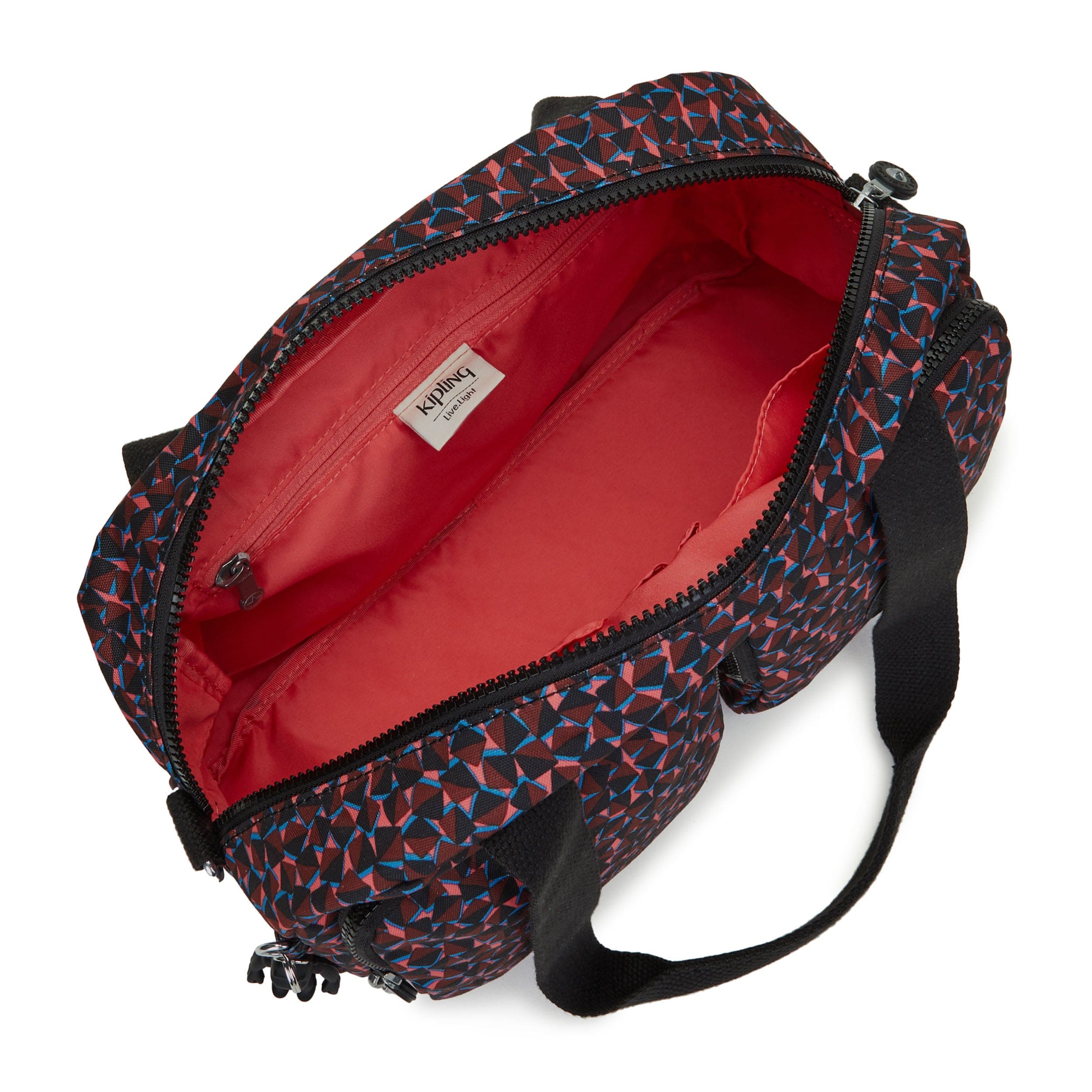 Kipling-Cool Defea-Medium Shoulderbag (With Removable Shoulderstrap)-Happy Squares-I5479-B3X