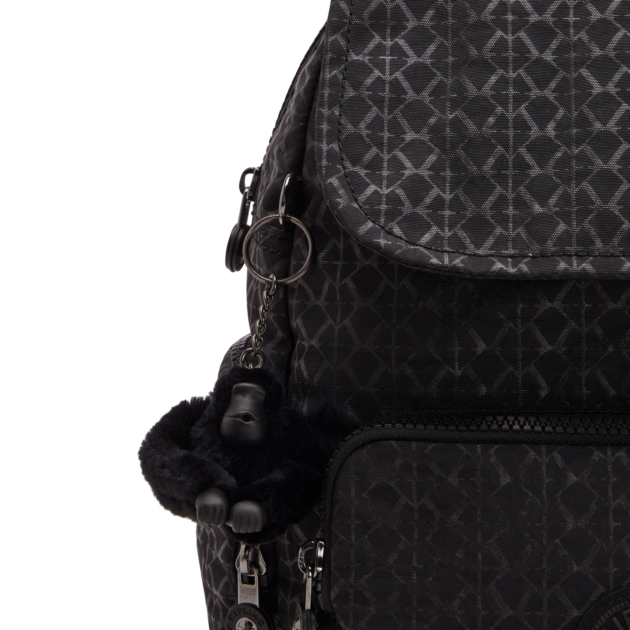 Kipling City Zip S Signature Emb Small Backpack C2I5634-K59