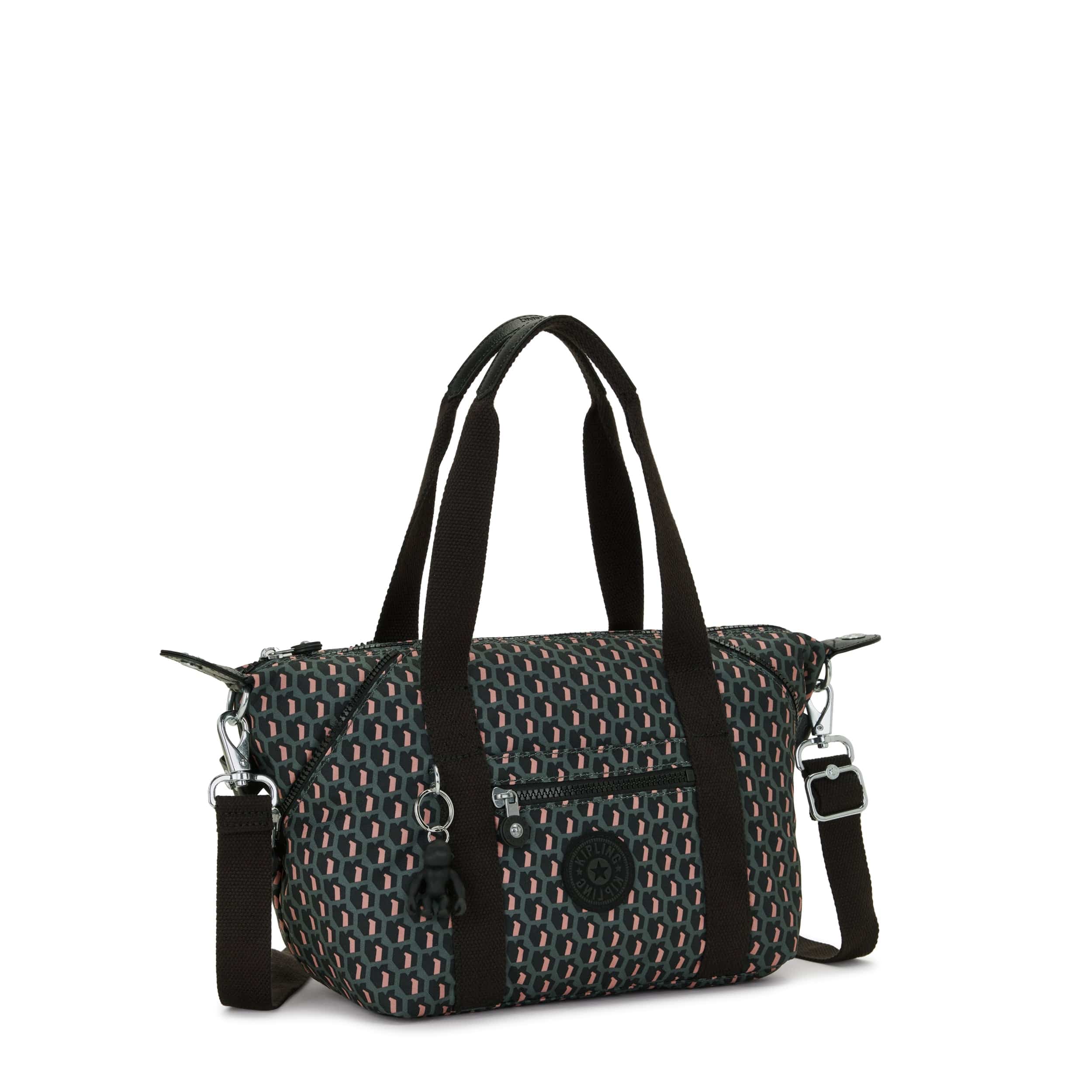 Kipling-Art Mini-Small Handbag (With Removable Shoulderstrap)-3D K Pink-I5656-E1A