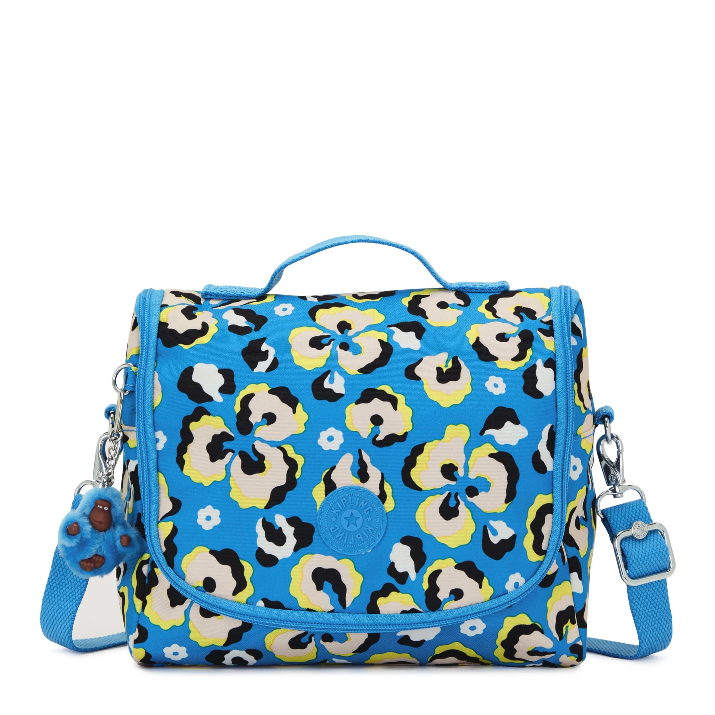 KIPLING-New Kichirou-Large Lunchbox (With Trolley Sleeve)-Leopard Floral-I5749-P2A