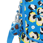 Kipling New Kichirou Leopard Floral Trolley Sleeve Lunch Bag C2I5749-P2A