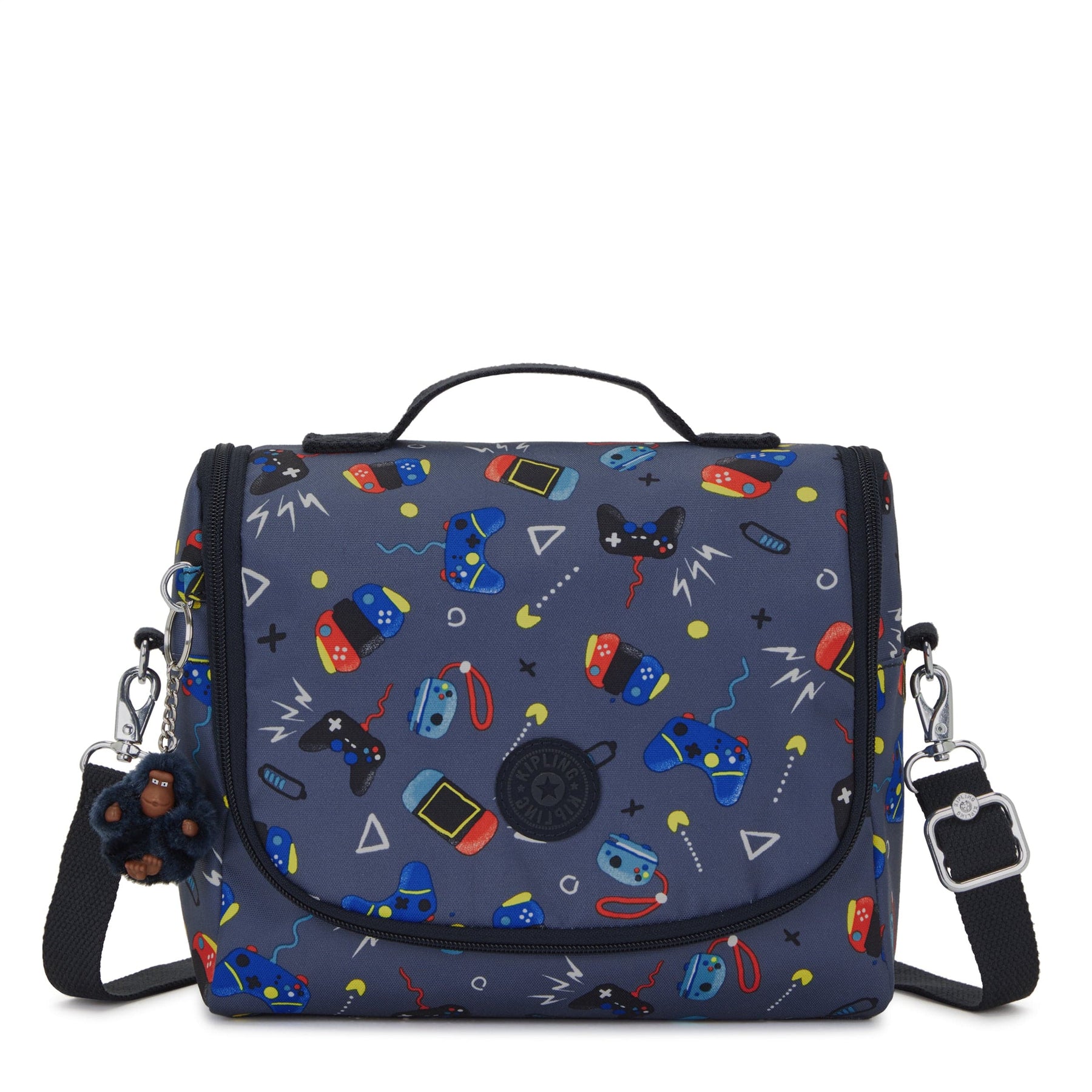 Kipling New Kichirou Large Lunchbox With Trolley Sleeve Gaming
