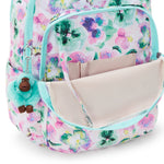 Kipling Seoul Lap Aqua Blossom Backpack C2I5816-7EC