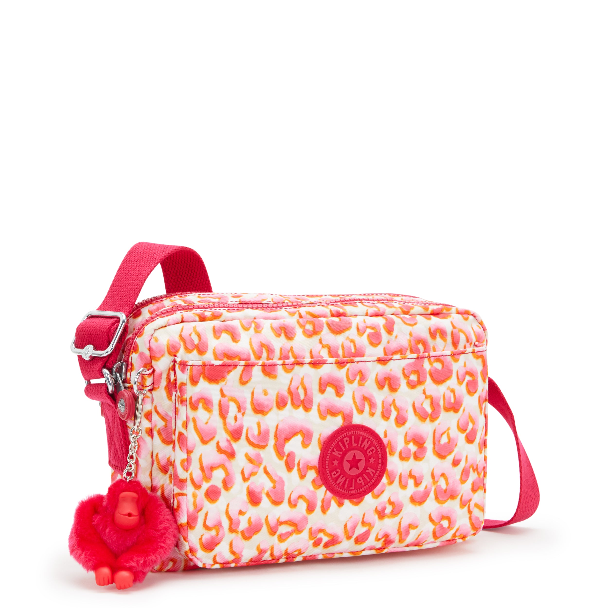 Kipling Abanu M Latin Cheetah Medium Crossbody Bag C2I6237-6LX
