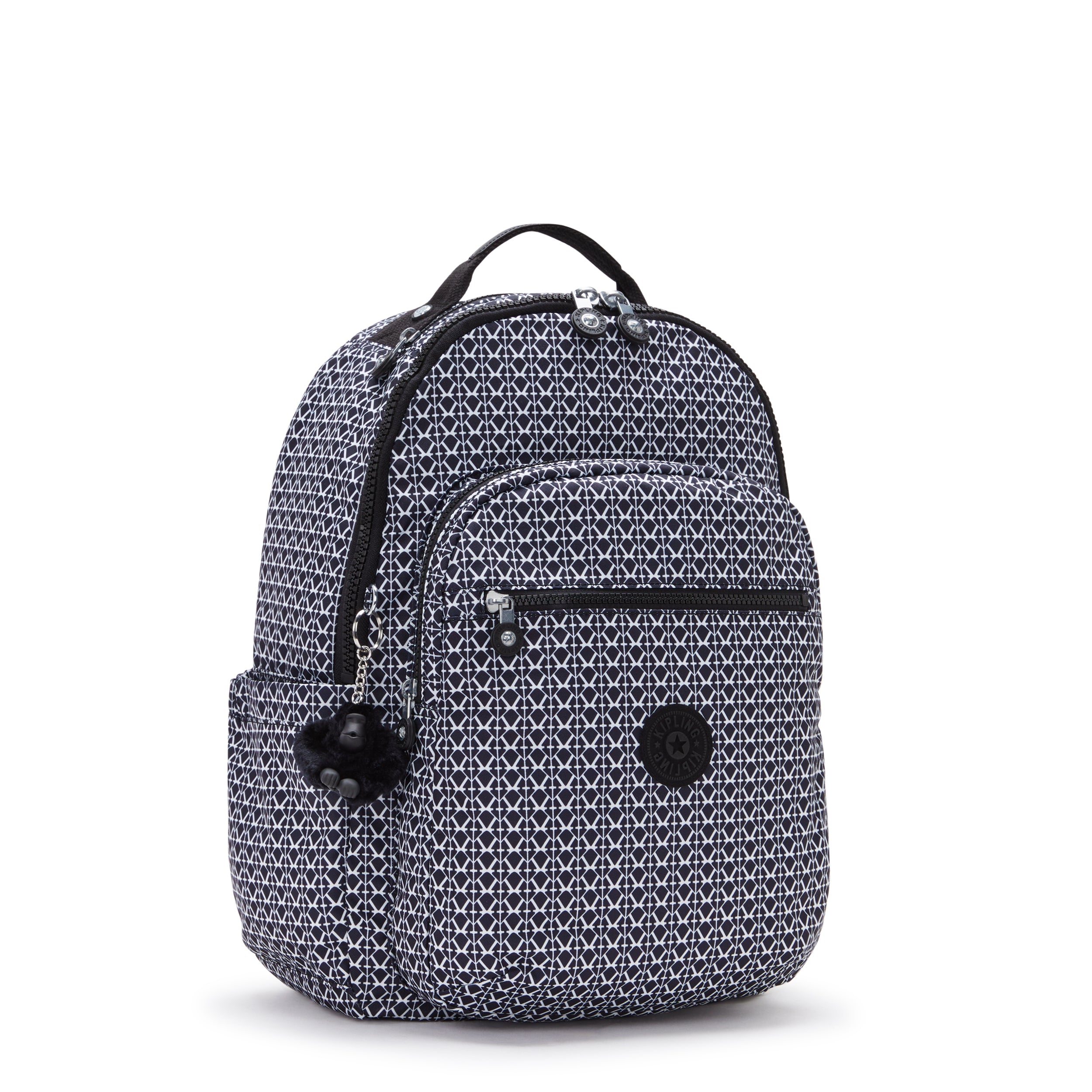 Kipling Seoul Signature Print Large Backpack C2I6269-DD2