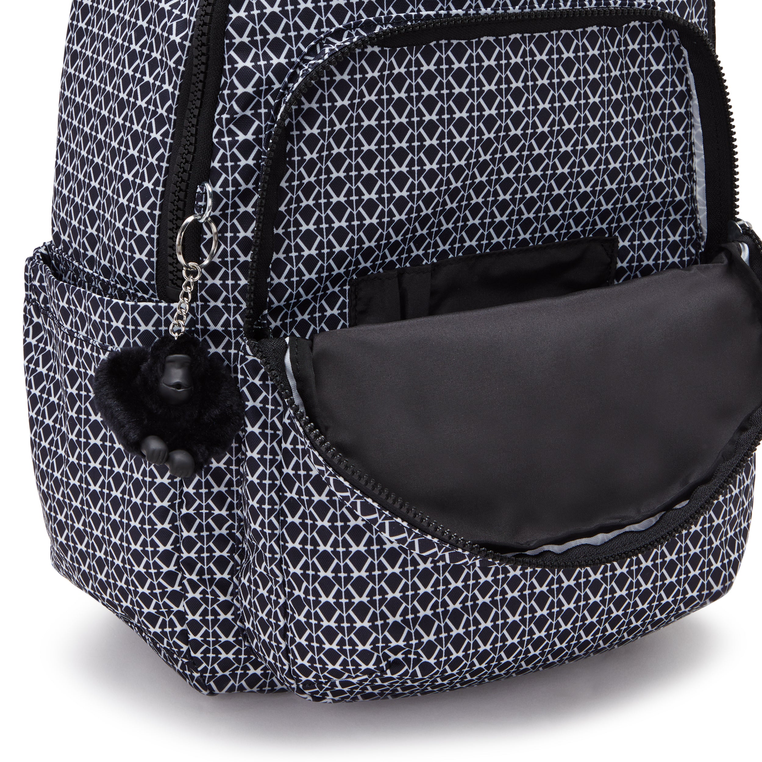 Kipling Seoul Signature Print Large Backpack C2I6269-DD2