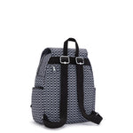 Kipling City Zip S Signature Print Backpack C2I6345-DD2