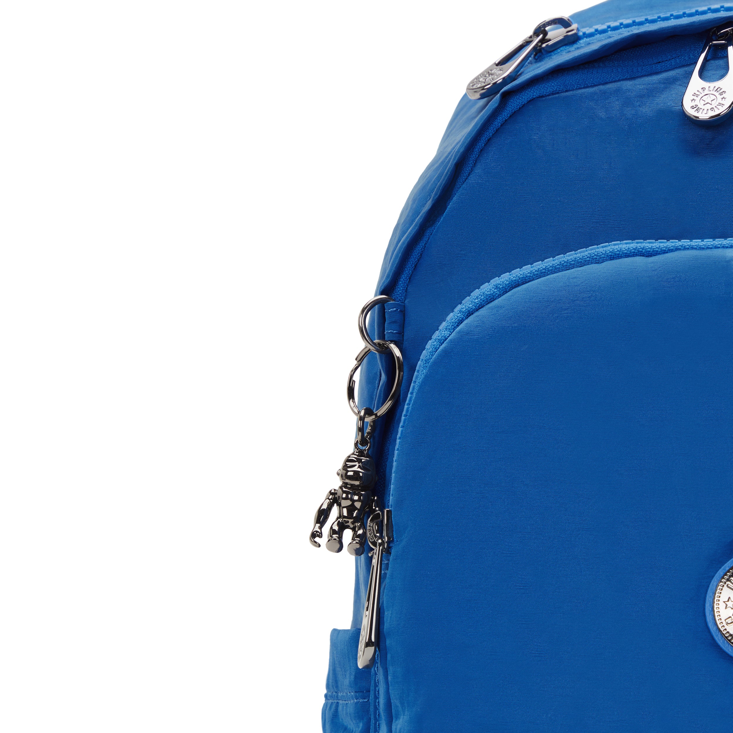 Kipling Delia Satin Blue Medium Backpack C2I6371-S9H