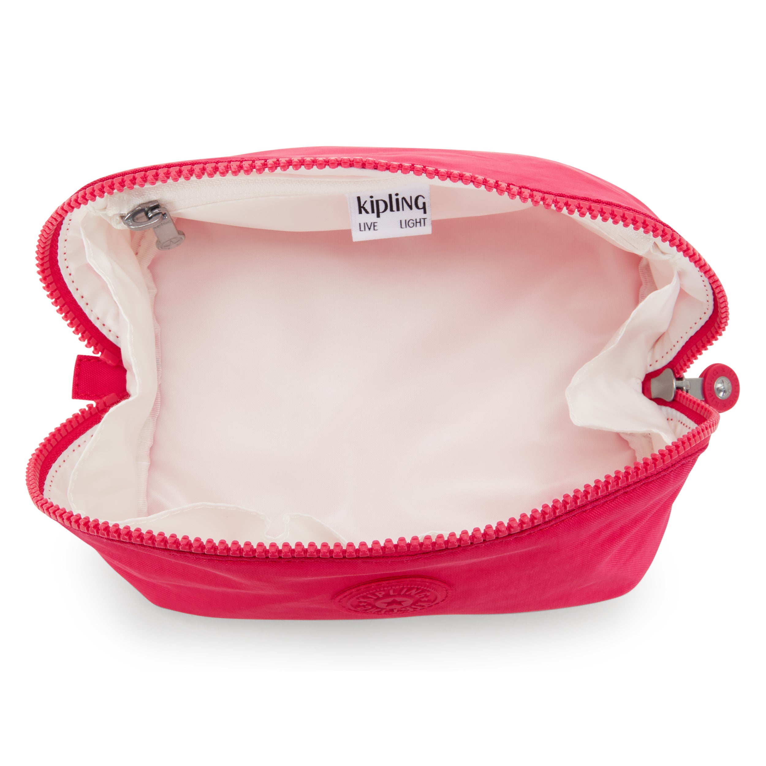 KIPLING-Mirko S-Small Toiletry Bag with Pockets-Confetti Pink-I6599-T73