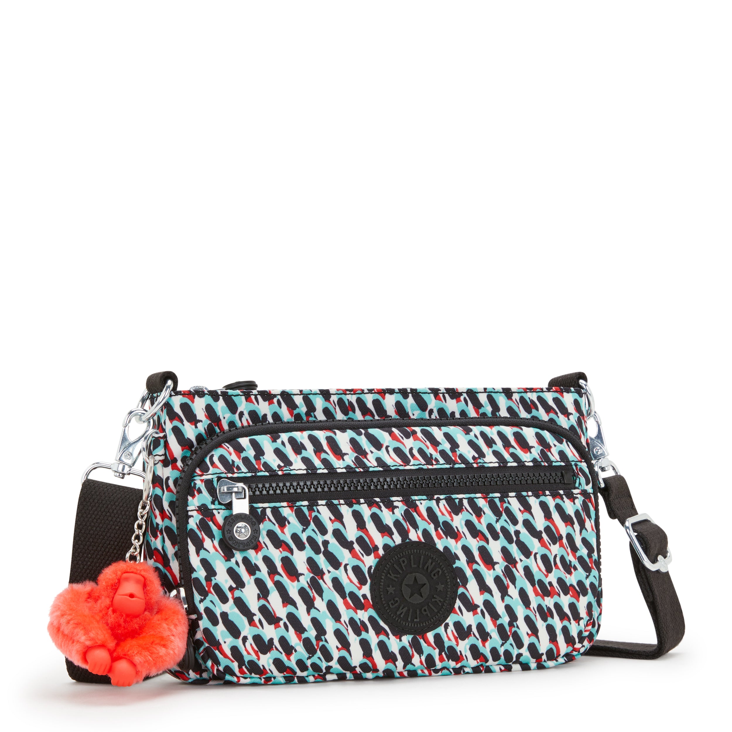 KIPLING-Milos Up-Small shoulderbag (with removable strap)-Abstract Print-I6603-GN6