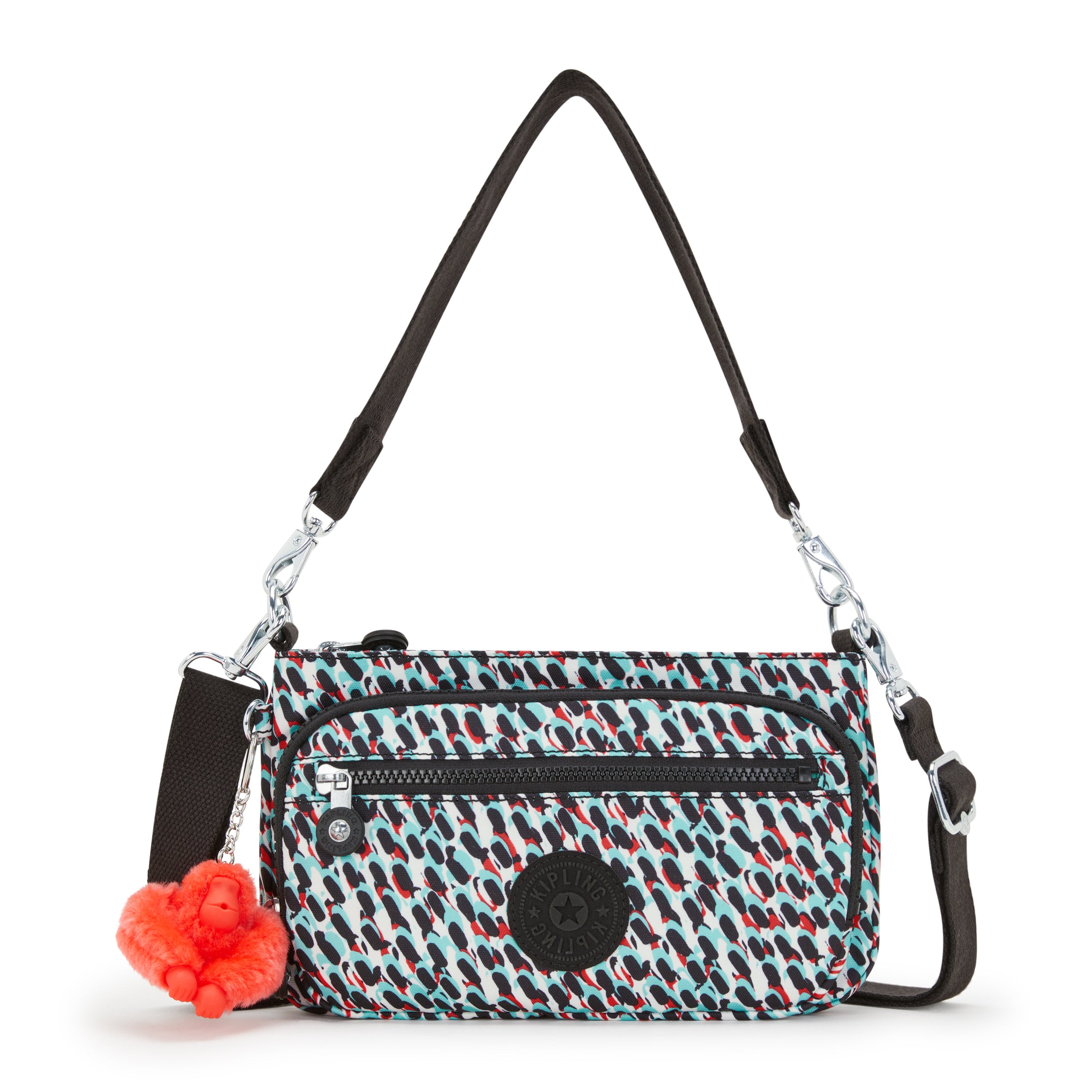 KIPLING-Milos Up-Small shoulderbag (with removable strap)-Abstract Print-I6603-GN6