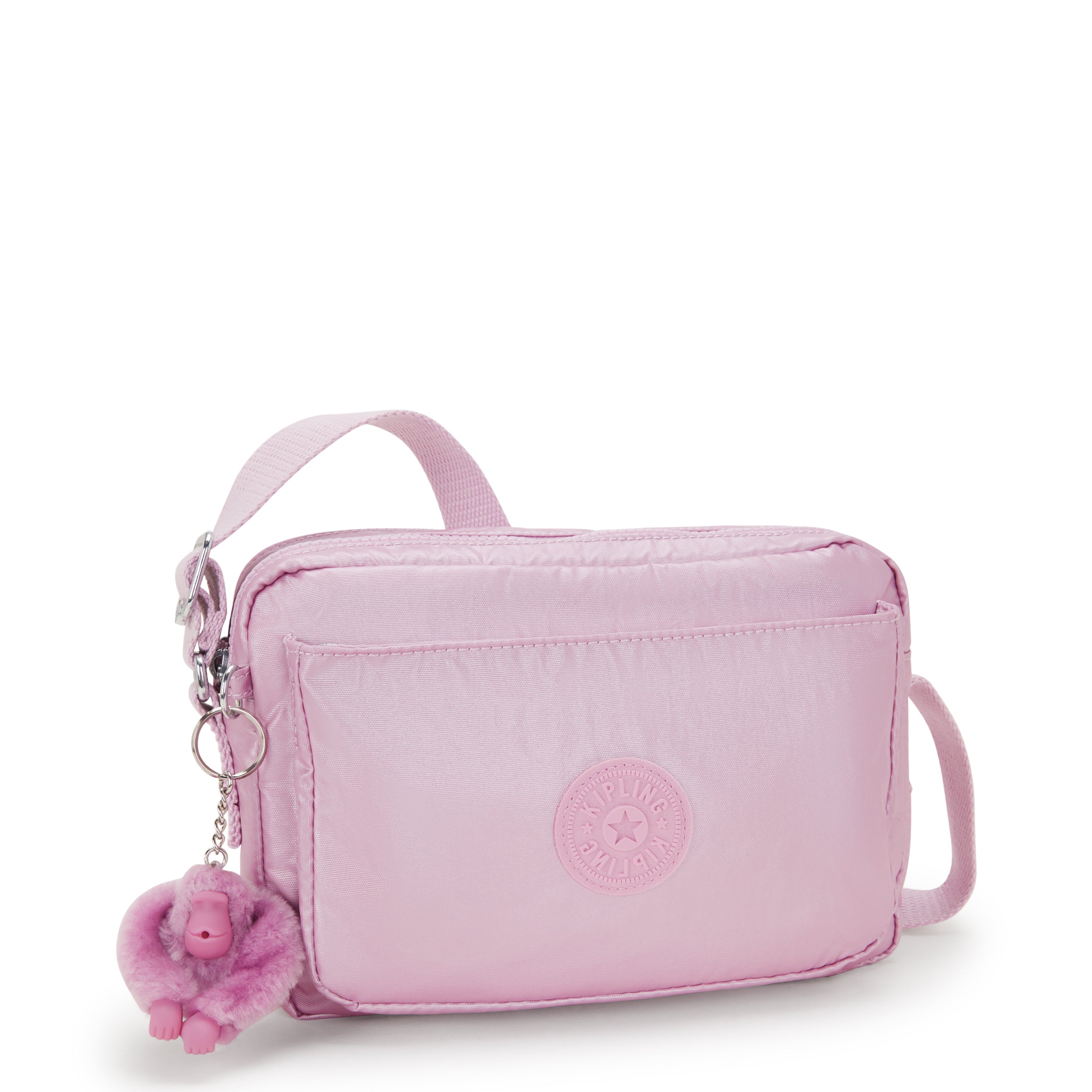 Kipling Abanu M Metallic Lilac Medium Crossbody Bag C2I6831-F4D