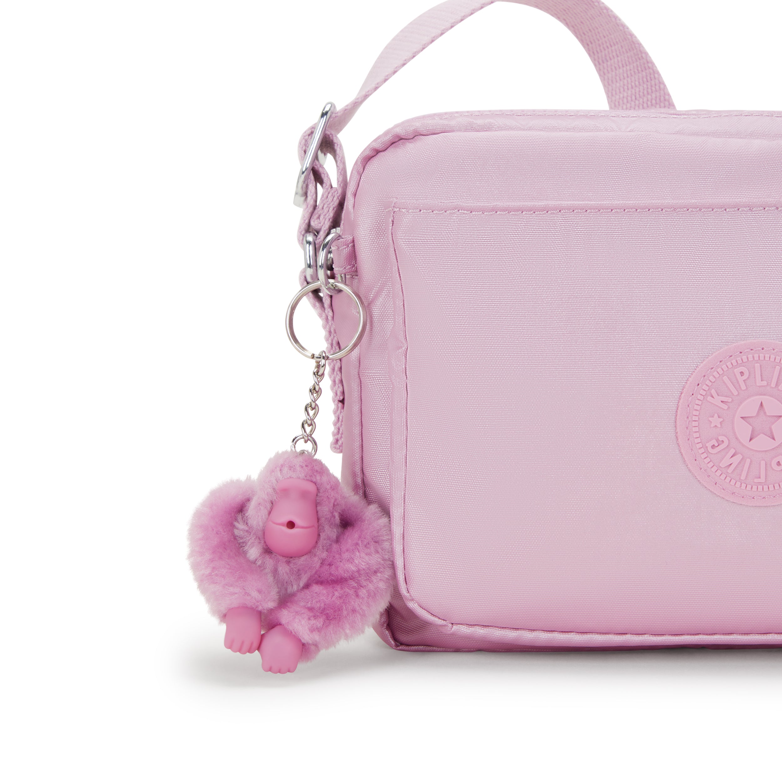 Kipling Abanu M Metallic Lilac Medium Crossbody Bag C2I6831-F4D
