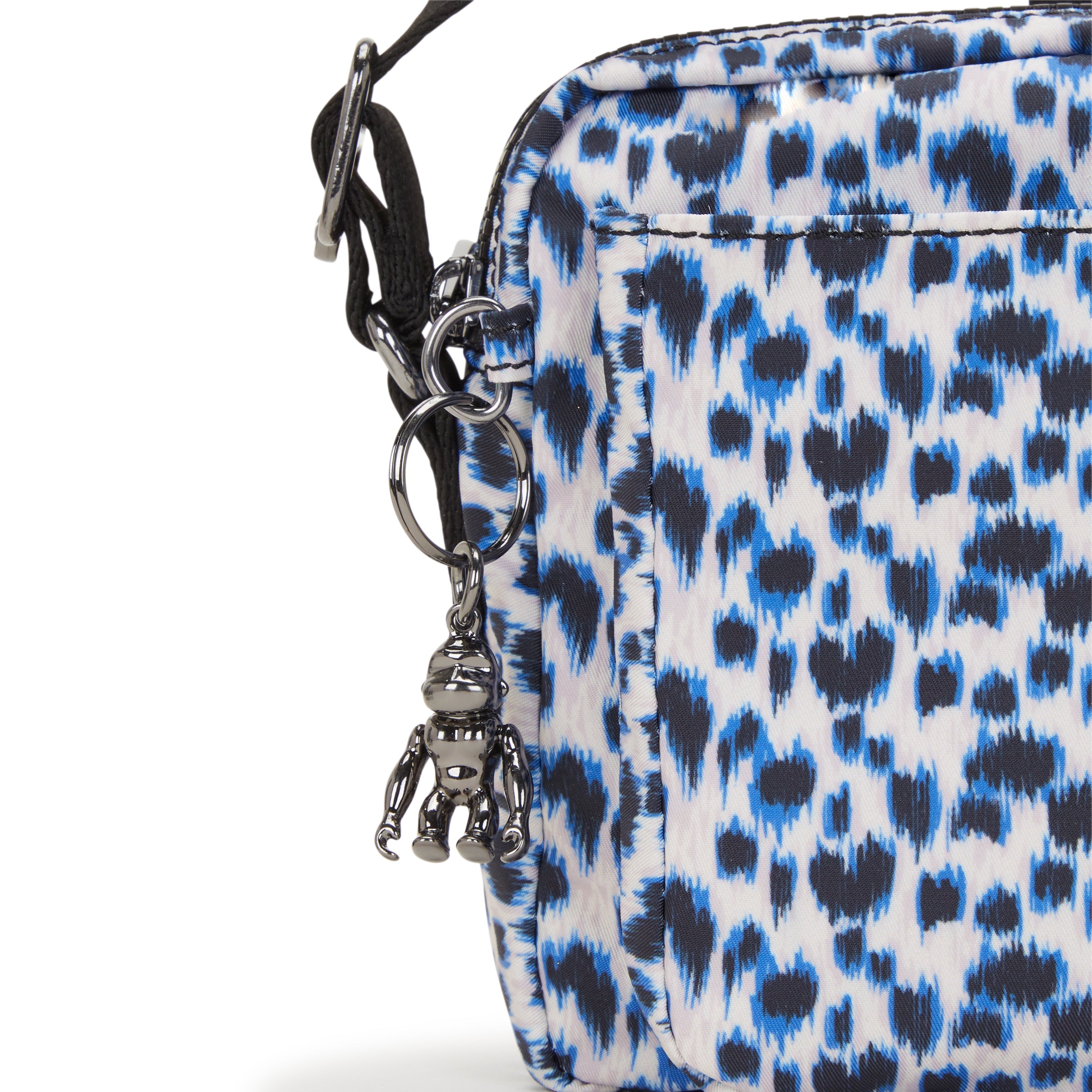 Kipling Abanu M Curious Leopard Medium Crossbody Bag C2I6847-1HZ