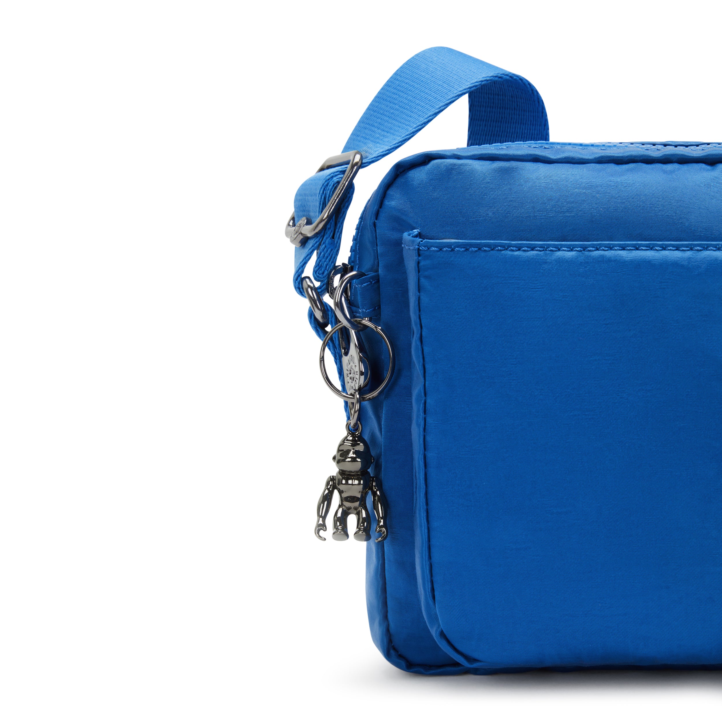 Kipling Abanu M Satin Blue Medium Crossbody Bag C2I6847-S9H