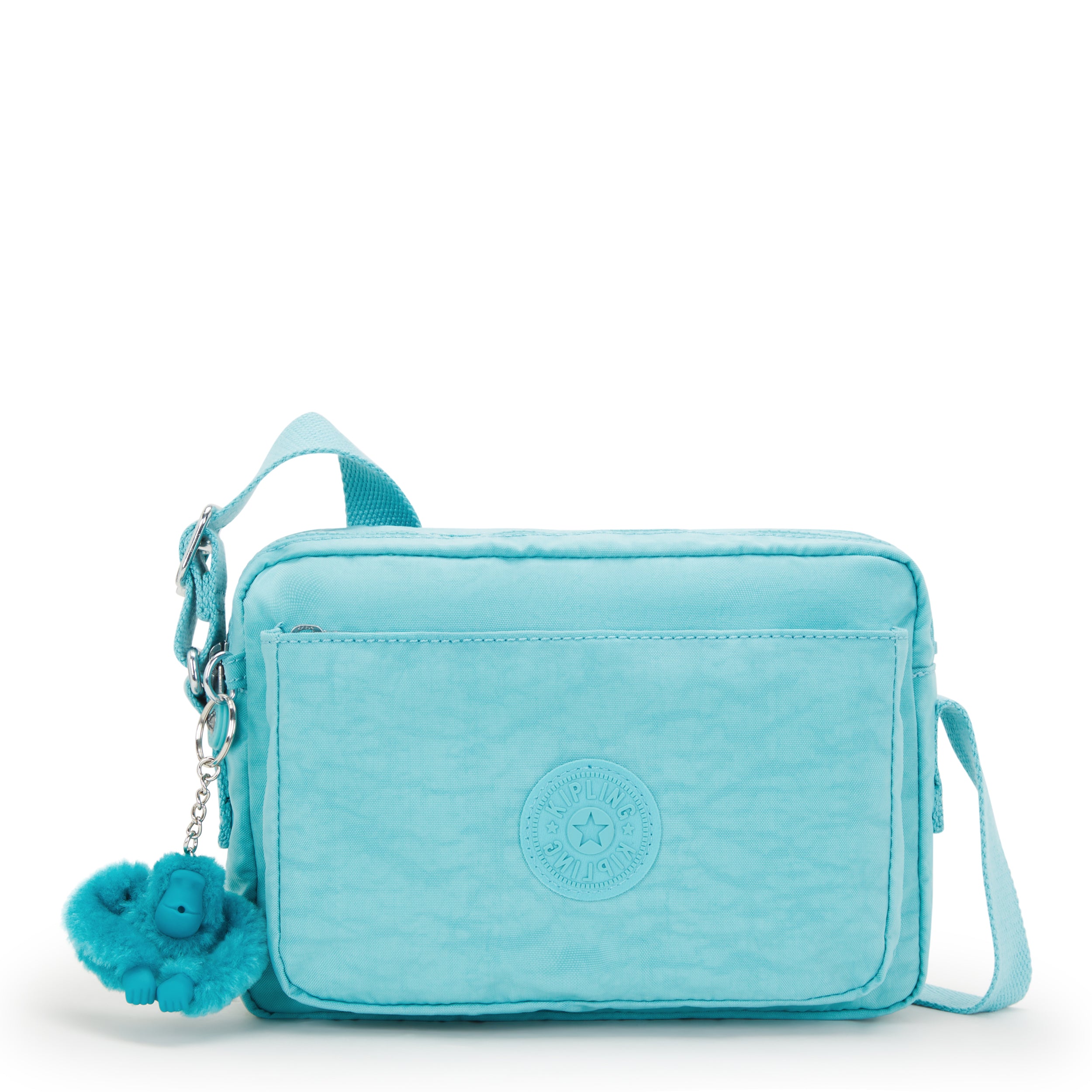 KIPLING-Abanu M-Medium crossbody-Deepest Aqua-I7076-T6E