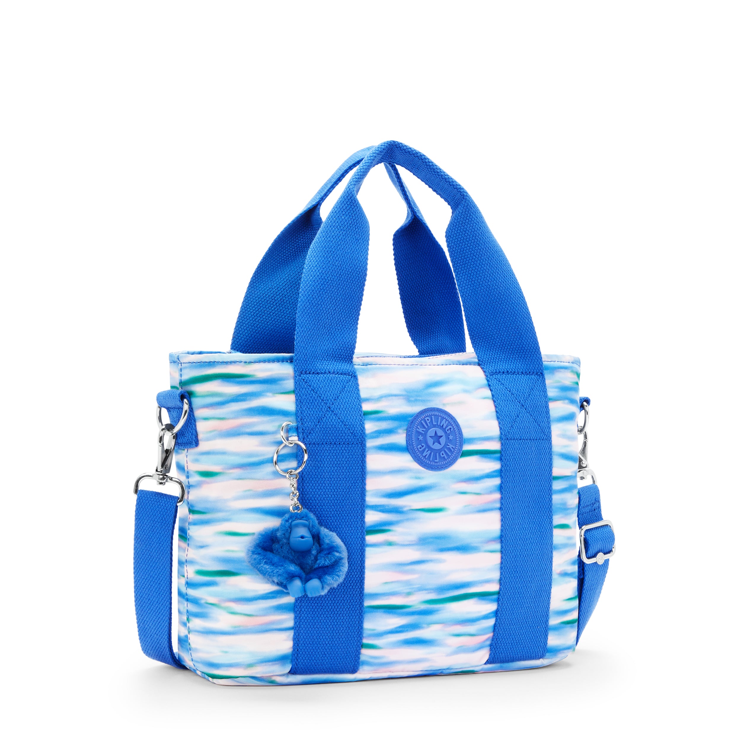 Kipling Minta M Diluted Blue Tote Bag C2I7229-TX9