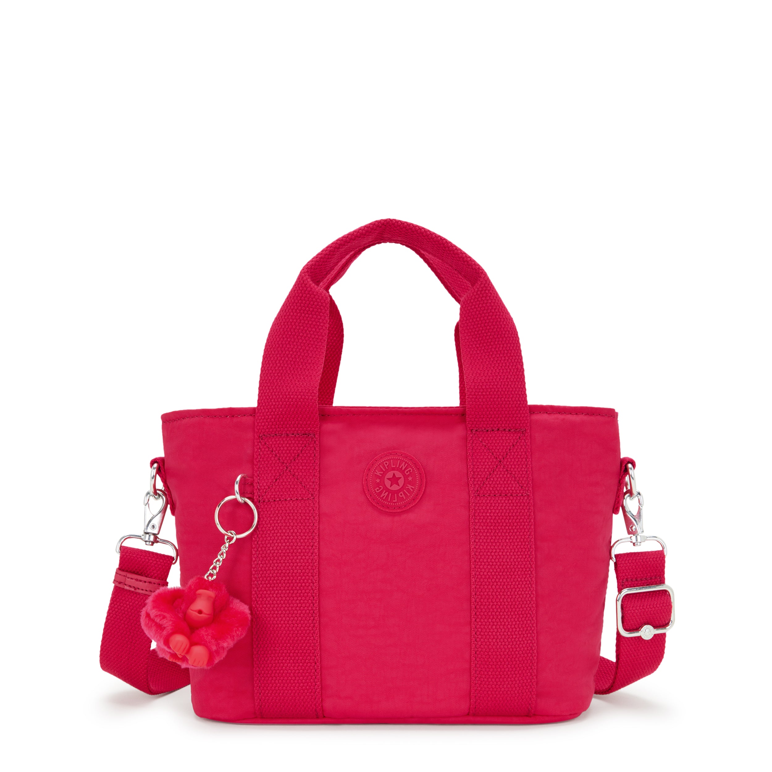 KIPLING-Minta-Small shoulder bag (with removable shoulder strap)-Confetti Pink-I7541-T73