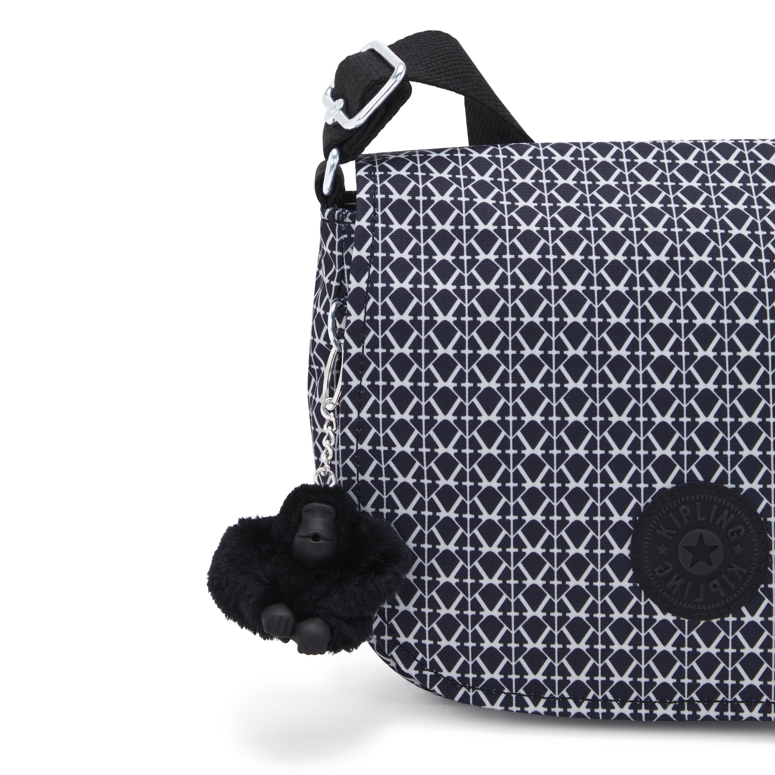 Kipling Loreen M Signature Print Medium Crossbody Bag C2I7601-DD2