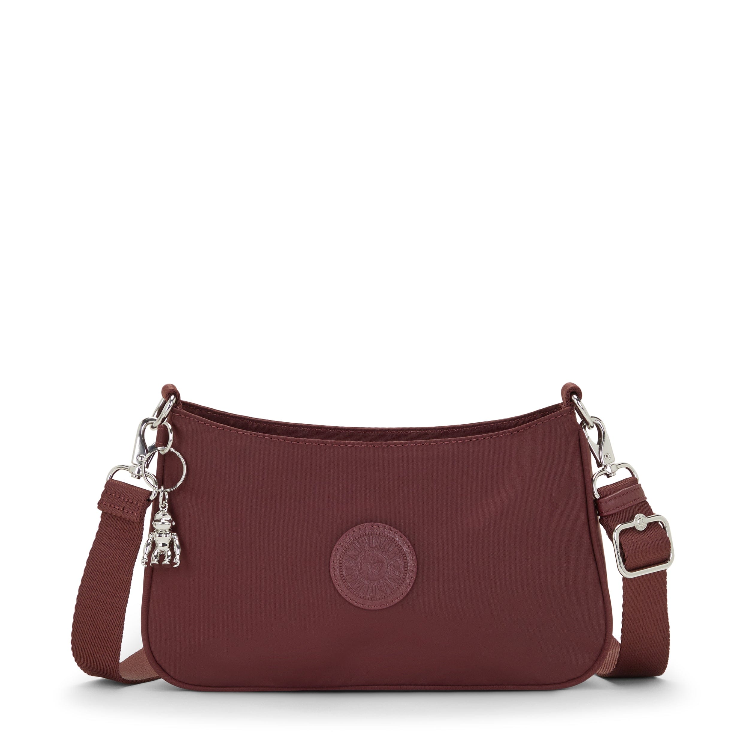 KIPLING-Lauri-Small Shoulderbag (With Two Detatchable Strap)-Deep Aubergine-I7608-5LC
