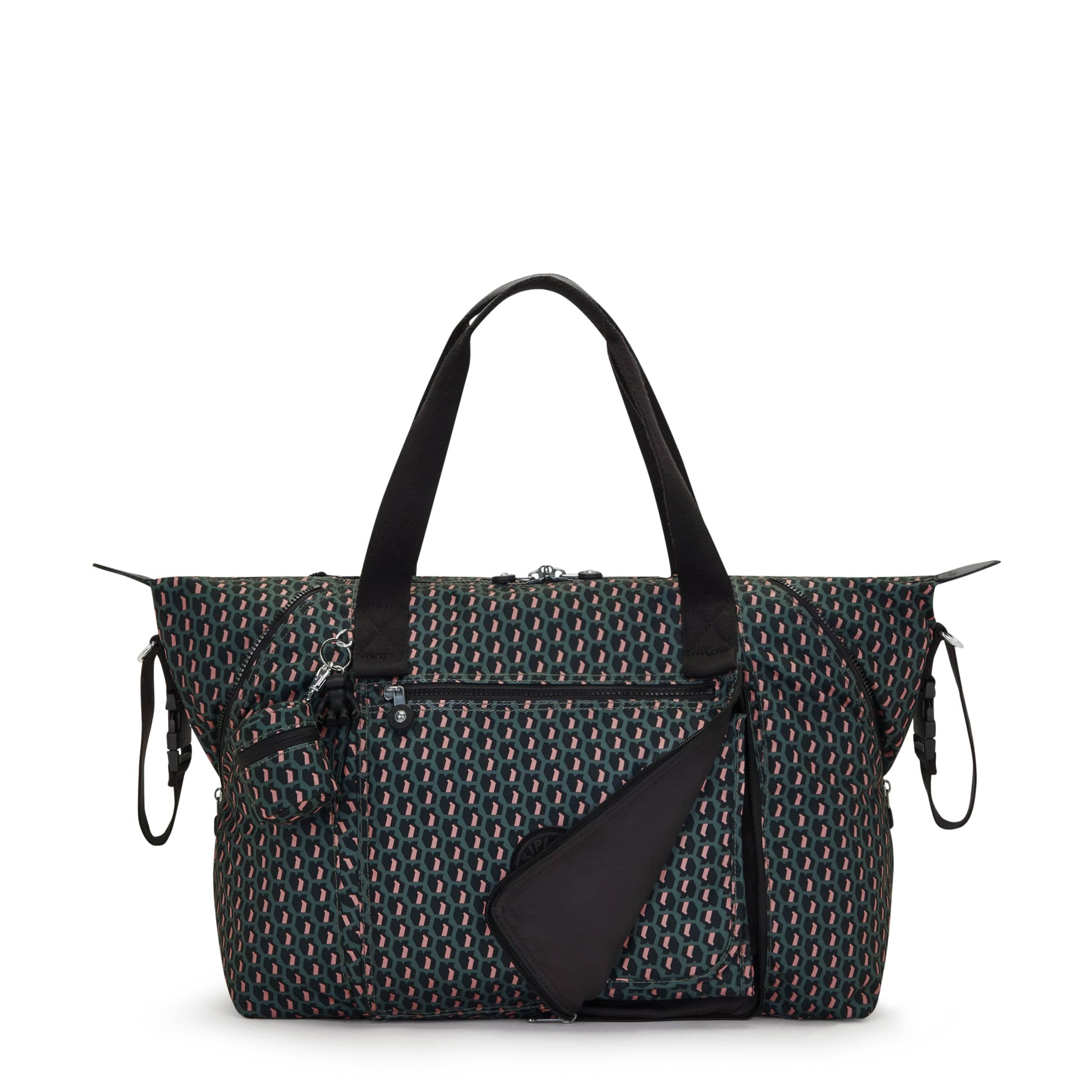 Kipling-Art M Baby Bag-Large Babybag (With Changing Mat)-3D K Pink-I7666-E1A