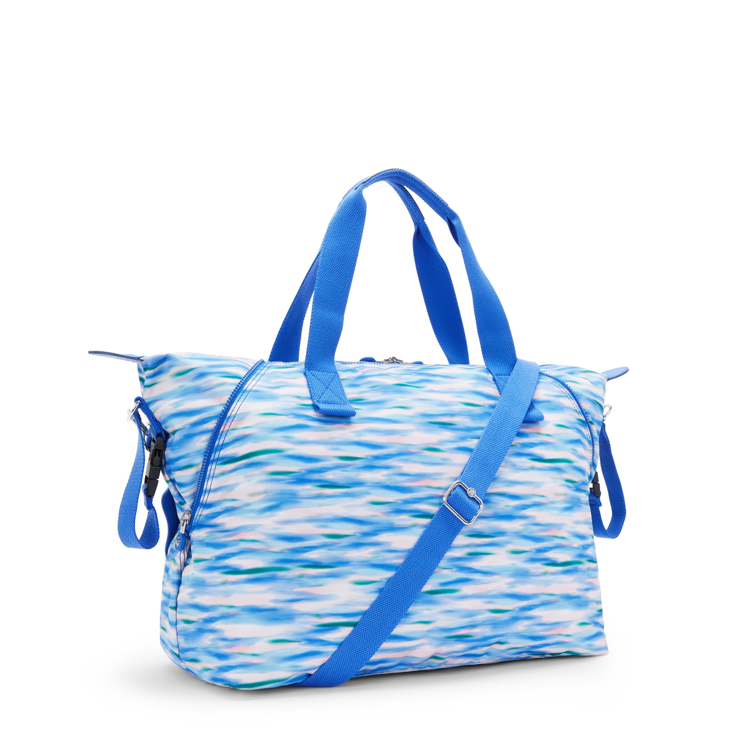 Kipling Art M Baby Bag Diluted Blue Large Baby Bag with Changing Mat C2I7666-TX9