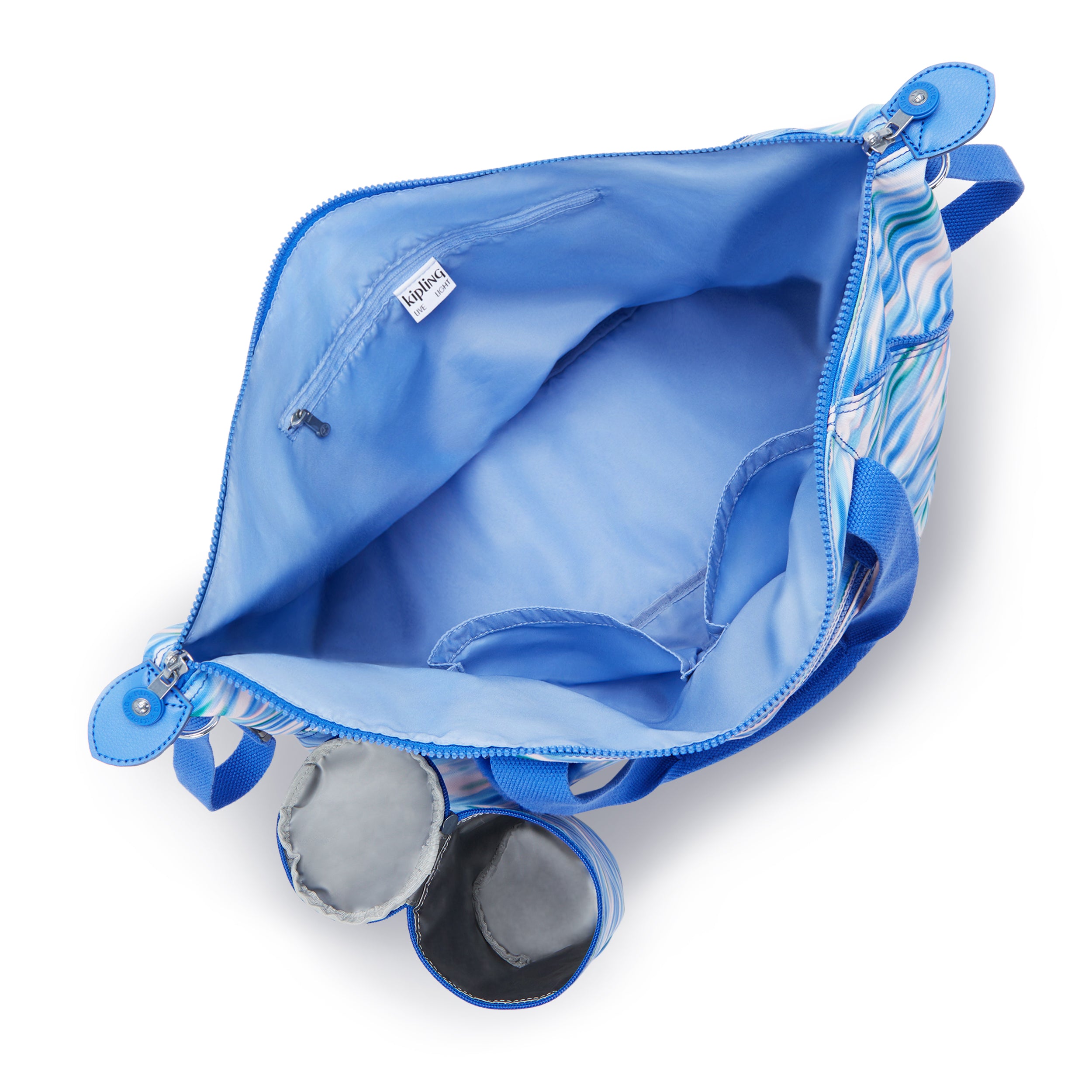 Kipling Art M Baby Bag Diluted Blue Large Baby Bag with Changing Mat C2I7666-TX9