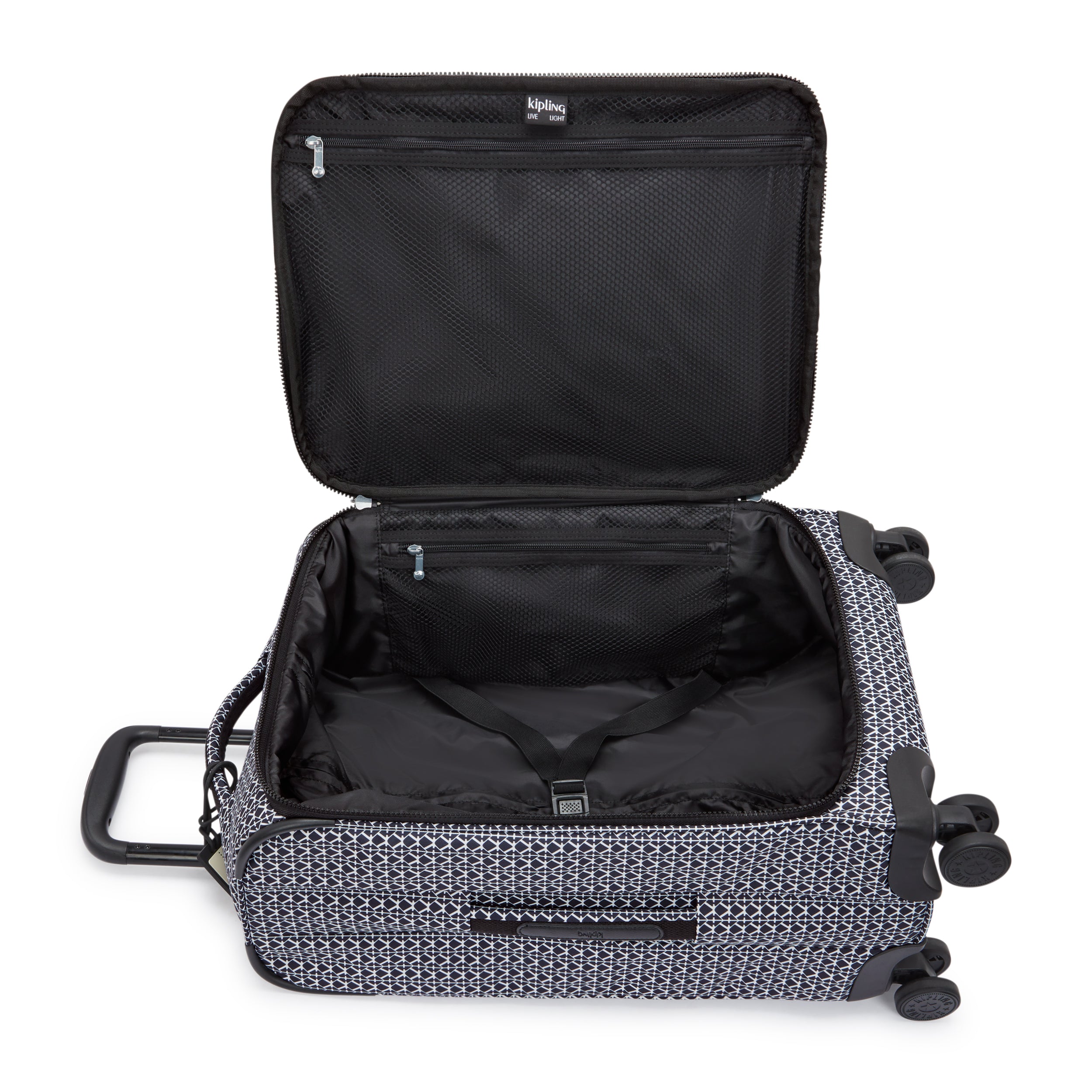 Kipling New Youri Spin S Signature Print Small Cabin Spinner C2I7916-DD2