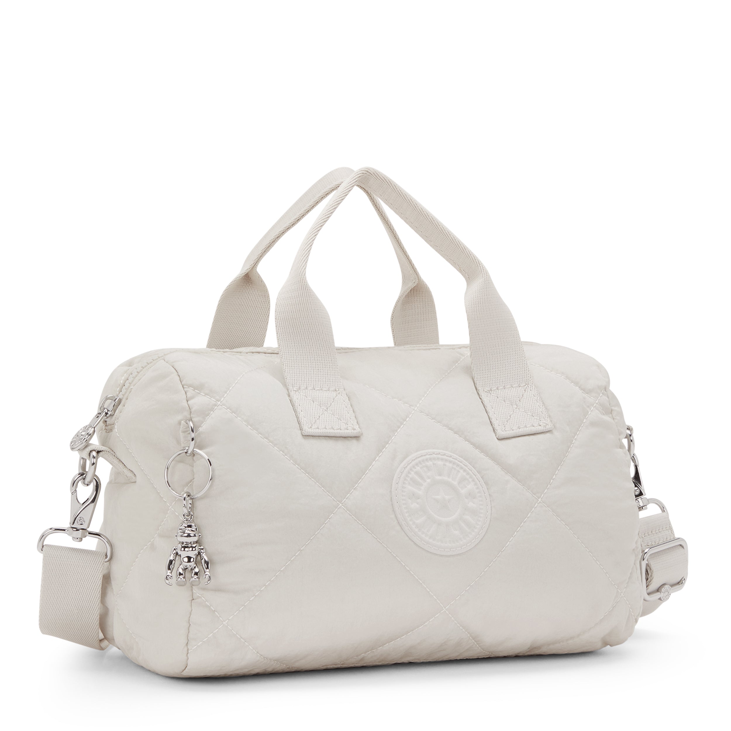 Kipling Bina M Airy Beige Ql Medium Shoulder Bag C2I7934-CH2