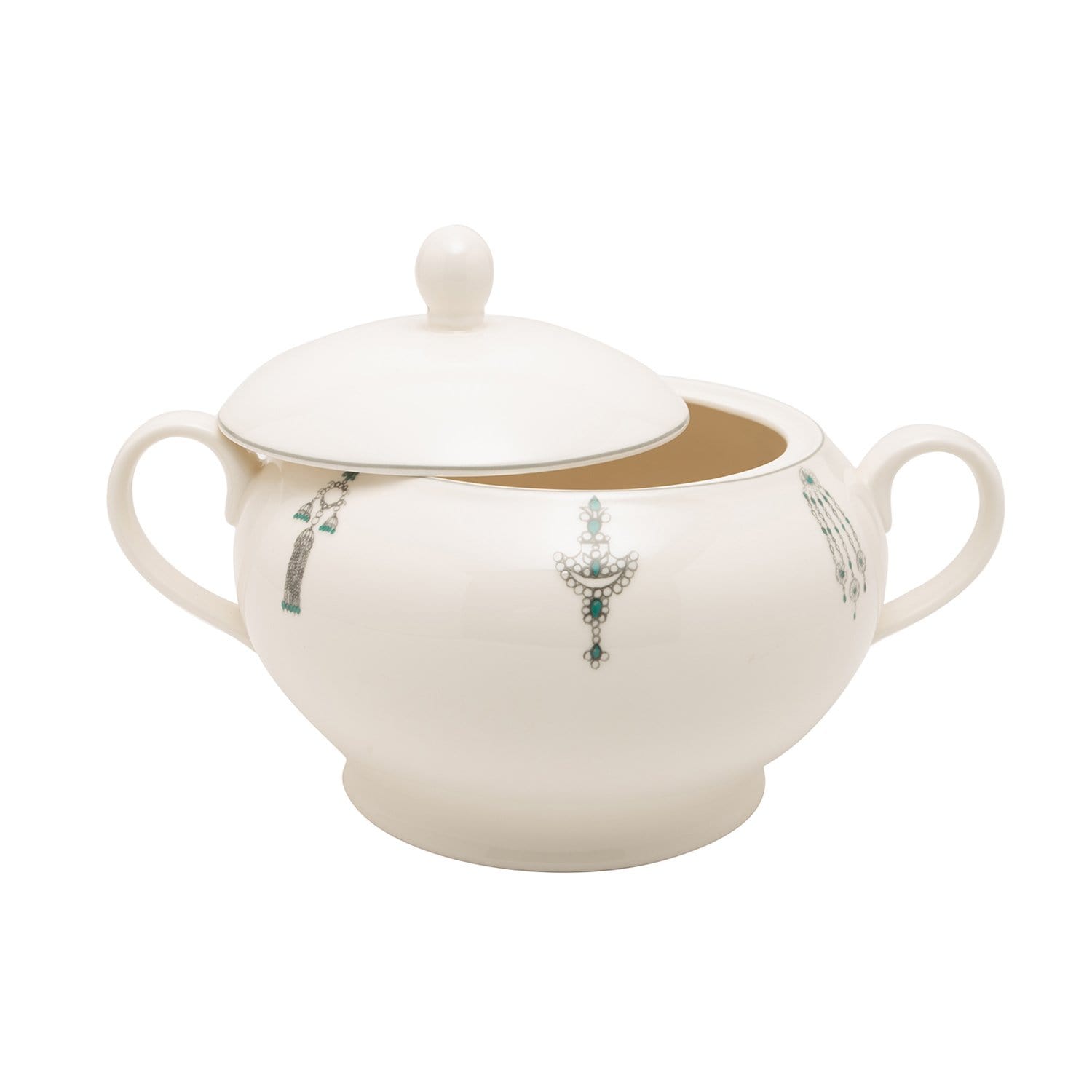 L'atelier FB Emerald Soup Tureen with Lid - 2800 cc. - TC 4711 015 - Jashanmal Home