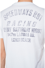 Crewneck Replay T-Shirt With Abrasions