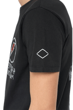 Crewneck T-Shirt With Replay Print And Tiger