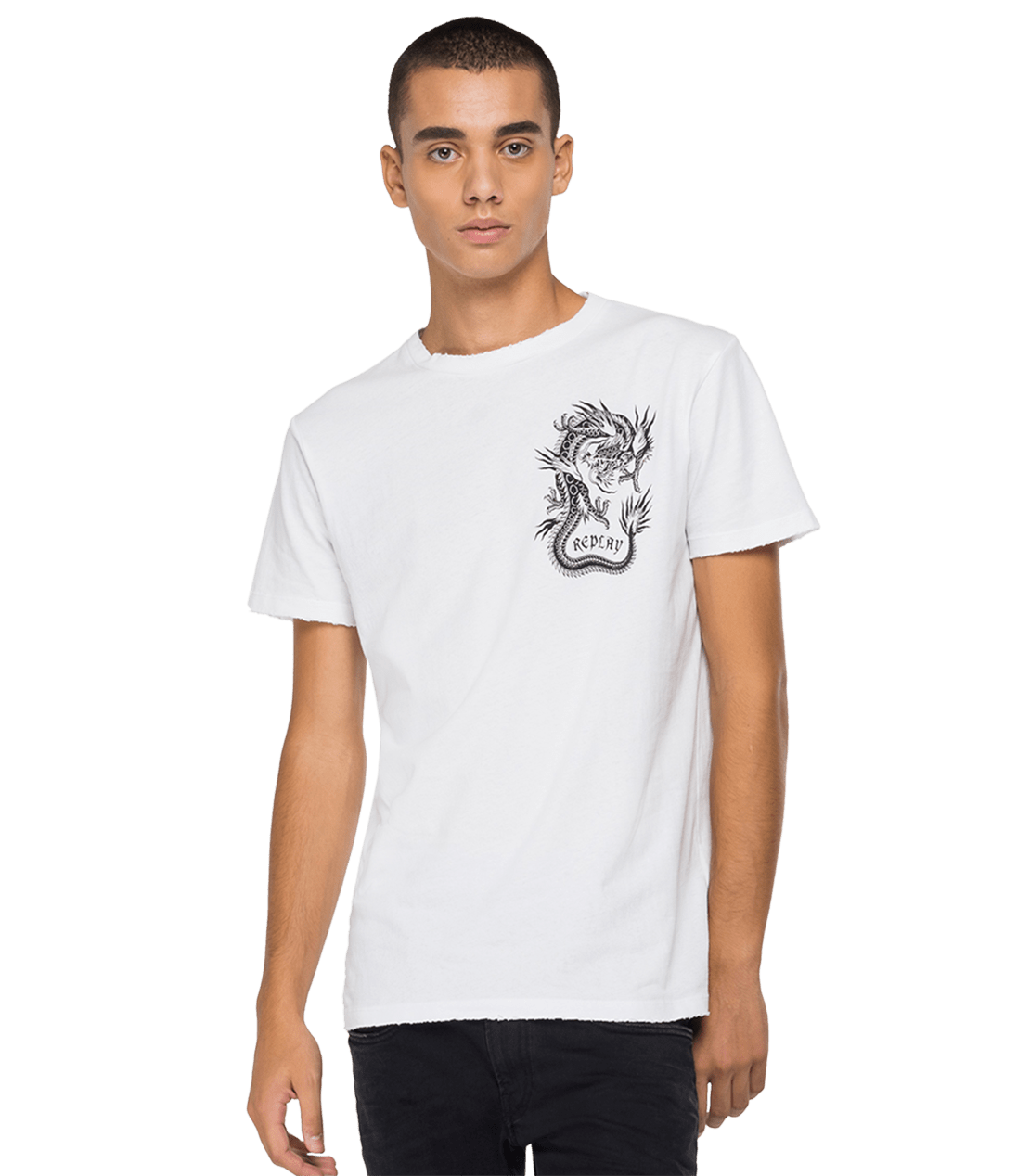 ★★ ★★ 1985 Crewneck Cotton T-Shirt WHITE T1 Tommy Hilfiger Homme 1985 Tee T shirt, Blanc, XS EU : Amazon