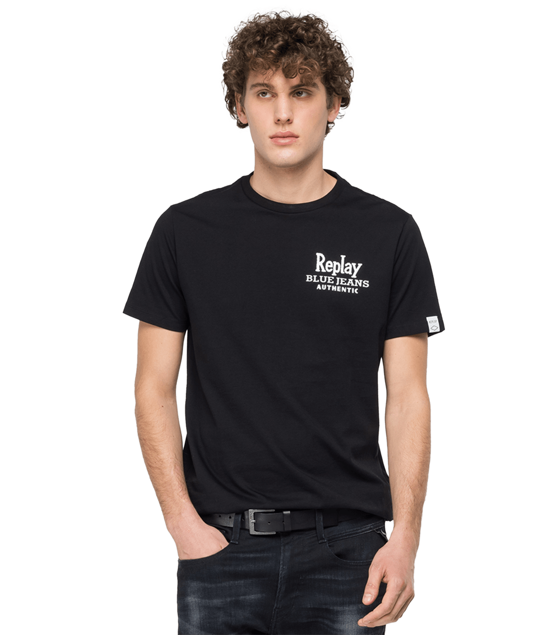 Replay Blue Jeans Organic Cotton T-Shirt