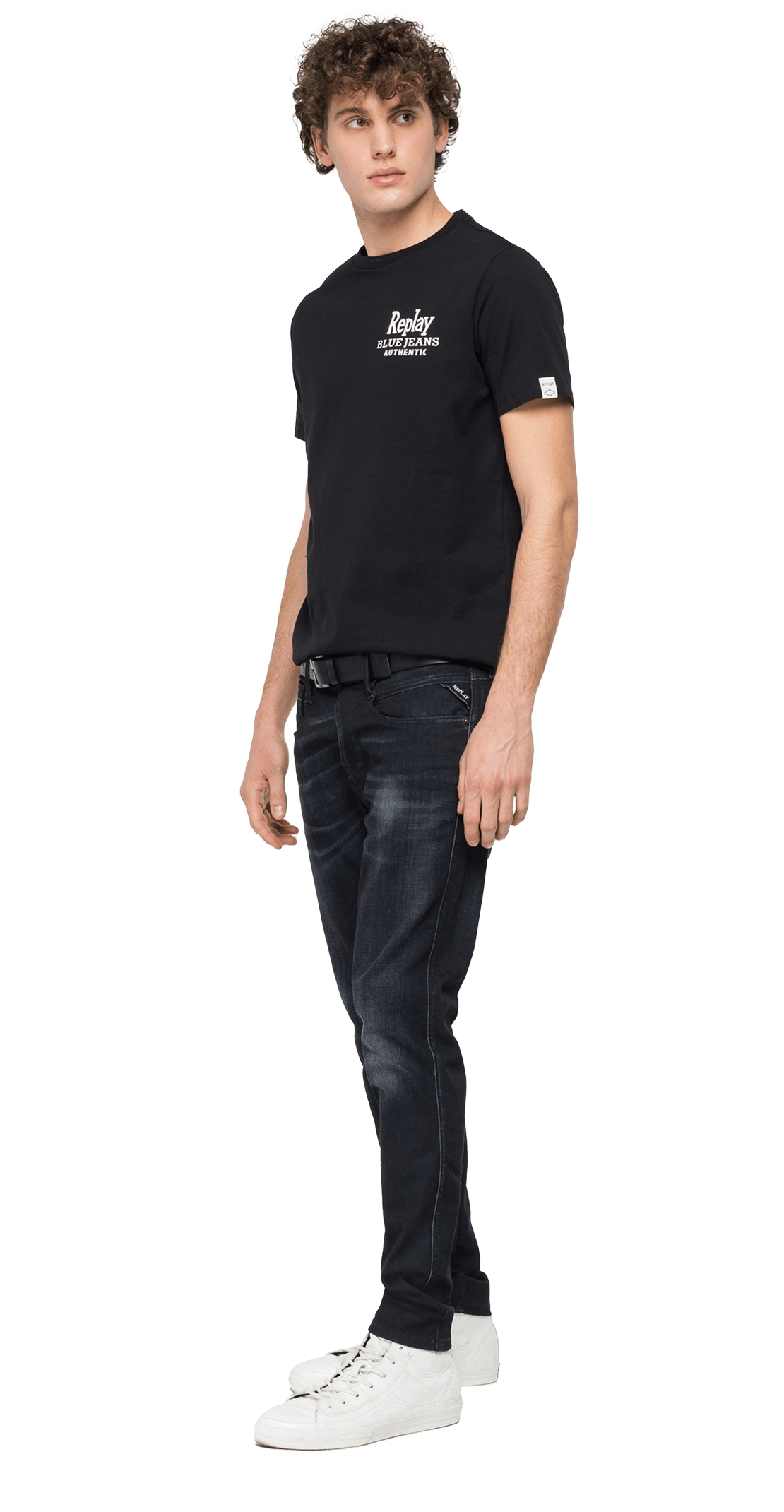 Replay Blue Jeans Organic Cotton T-Shirt