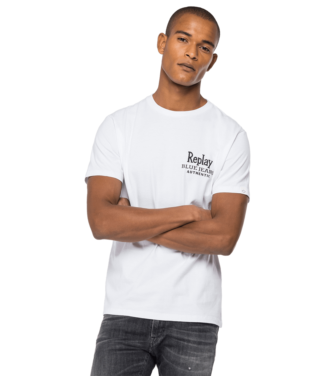 Replay Blue Jeans Organic Cotton T-Shirt