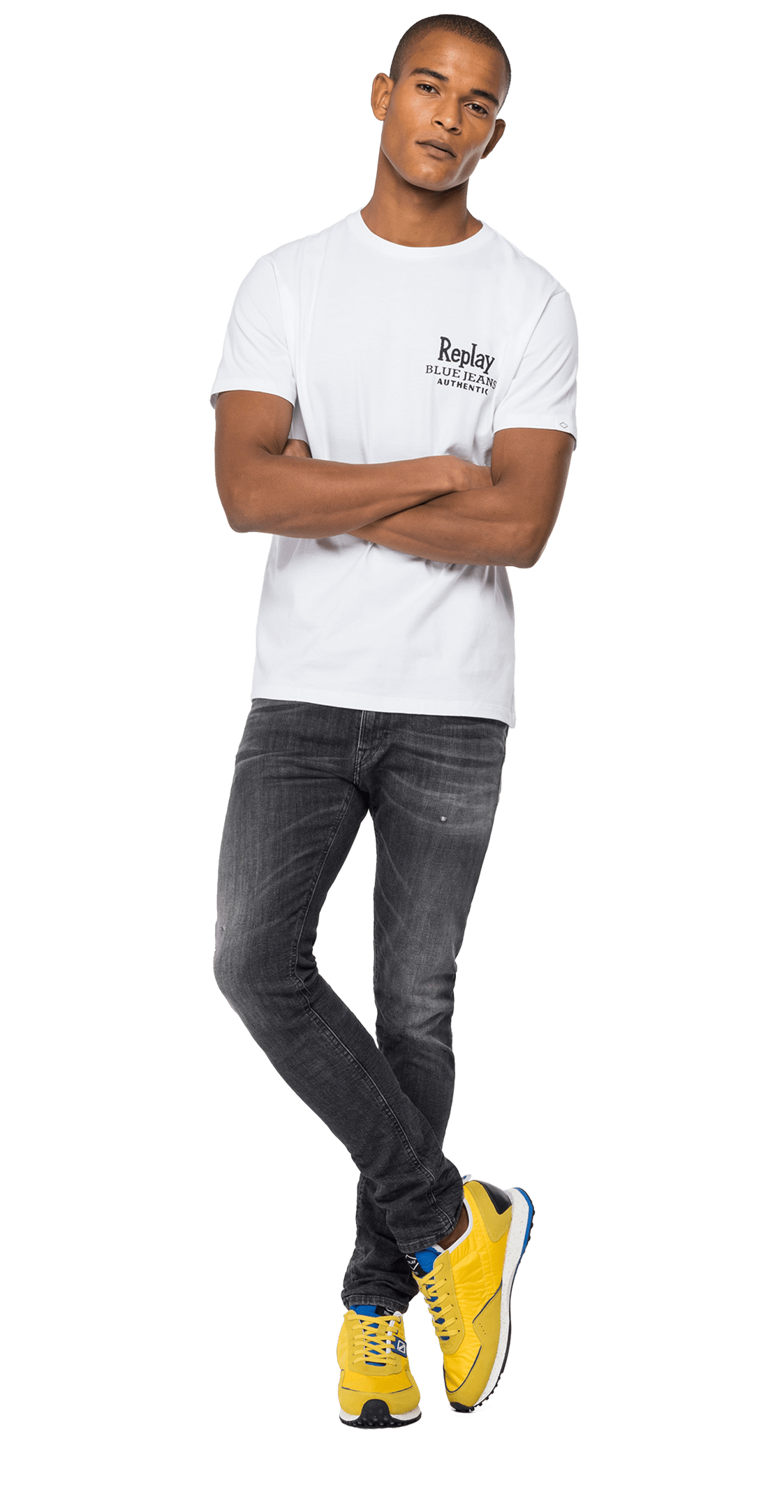 Replay Blue Jeans Organic Cotton T-Shirt
