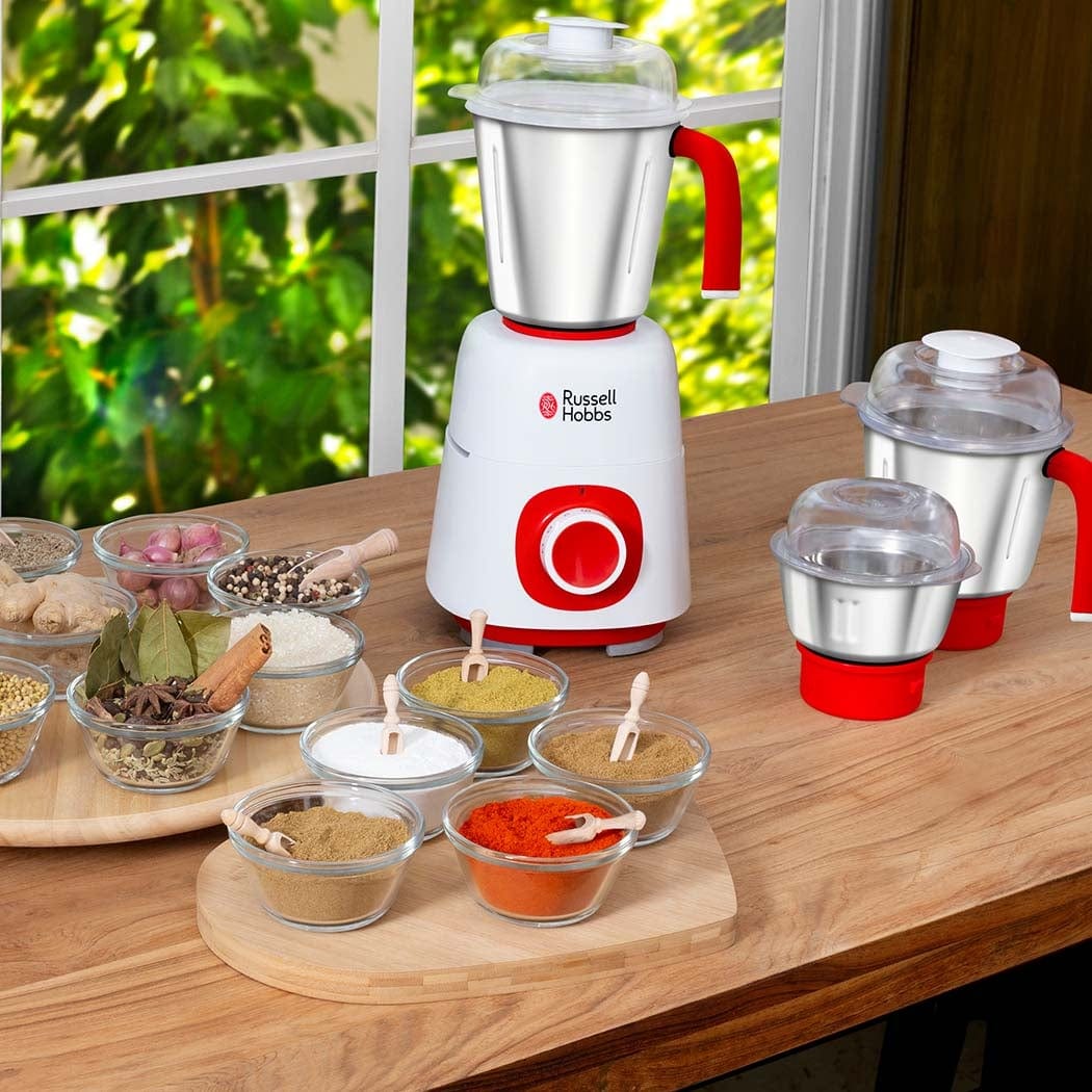 Russell Hobbs 3-in-1 Mixer Grinder 550W