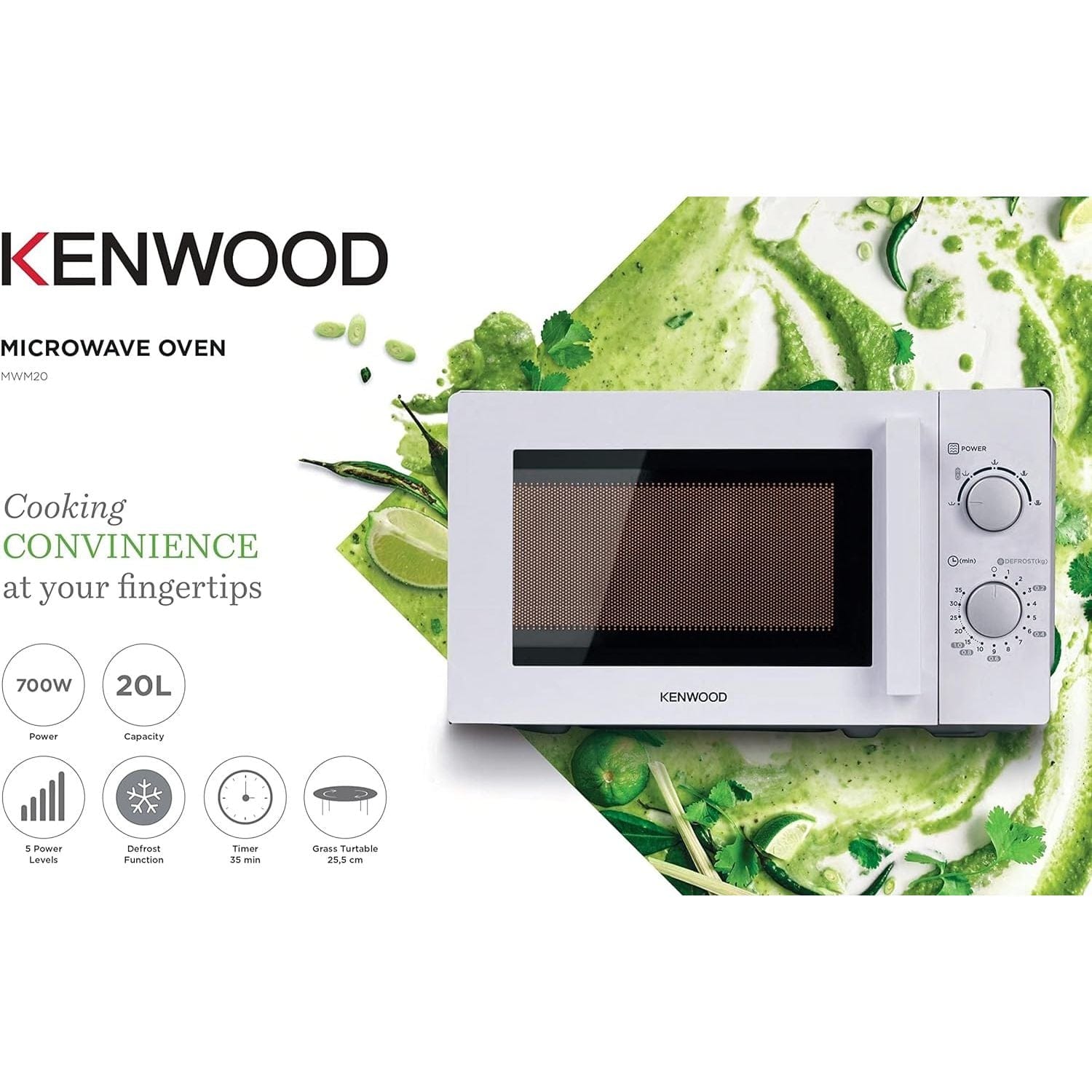 Kenwood فرن ميكروويف 20 لتر