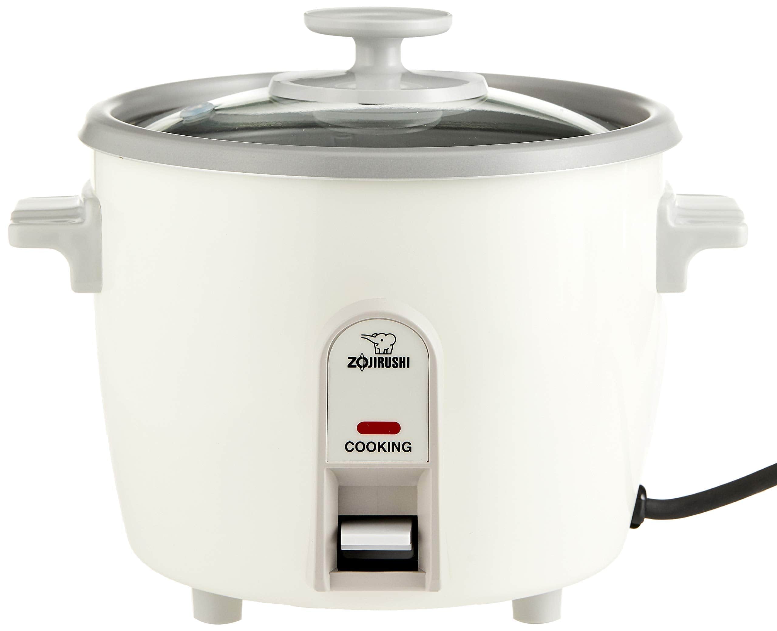 Electronic Rice cooker/ warmer 0.6 Liter, White