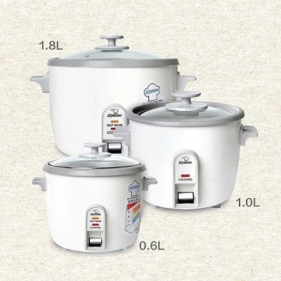 Electronic Rice Cooker And Warmer 1.8 Litre  White