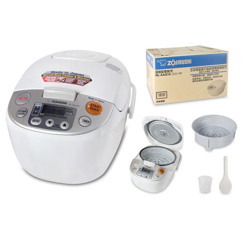 Zojirushi Electronic Rice Cooker/ Warmer 1.8 Ltr- Beige