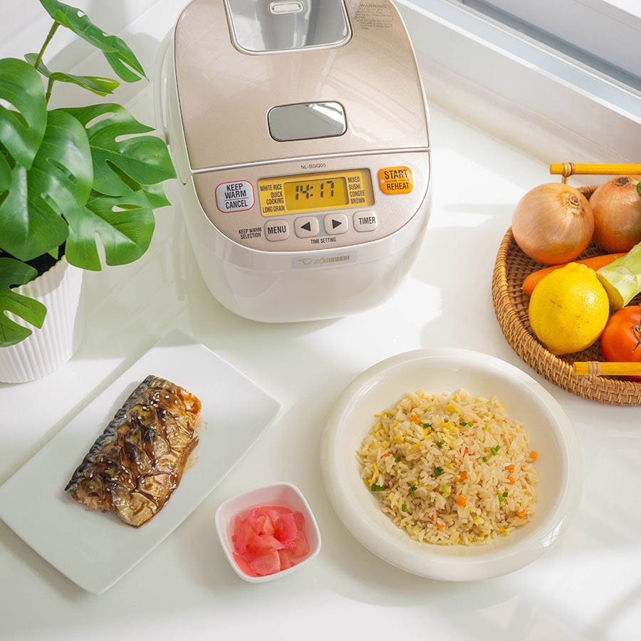 Zojirushi 0.5L Stainless Electronic Rice Cooker And Warmer