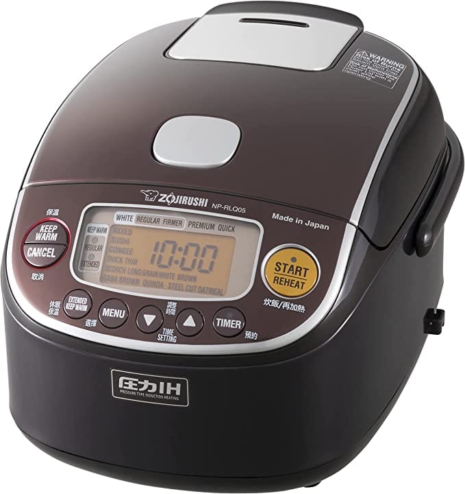 Zojirushi Electronic Rice Cooker/ Warmer 0.5 Ltr- Dark Brown
