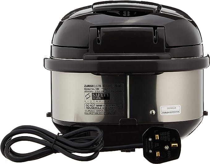 Electronic Rice Cooker And Warmer 1.0 Litre  Stainless Brown
