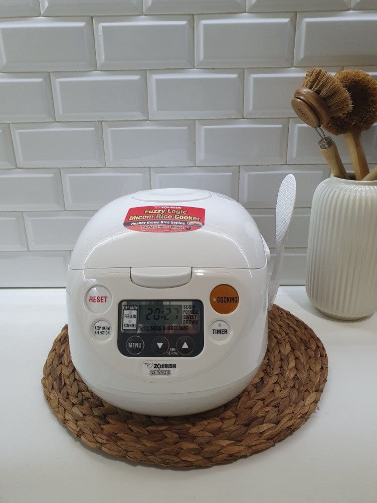 Electronic Rice Cooker And Warmer 1.0 Litre  Cool White